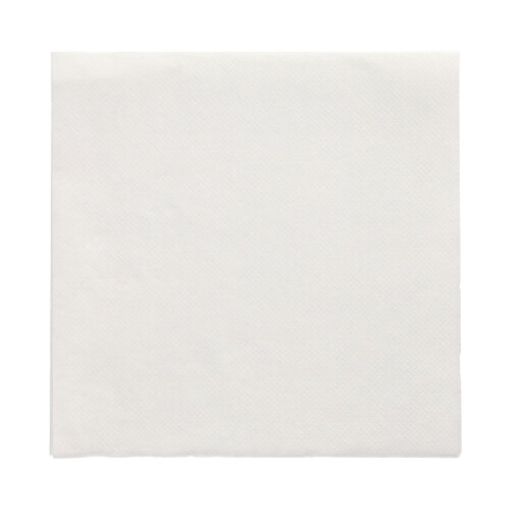 150 Servietten "DAILY Collection" 1/4-Falz 32 cm x 32 cm weiss