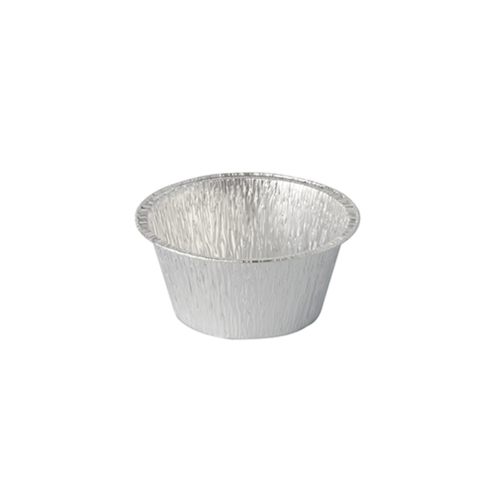 100 Schalen, Alu rund 0,12 l Ø 8,5 cm · 3,9 cm 100 Schalen, Alu rund 0,12 l Ø 8,5 cm · 3,9 cm