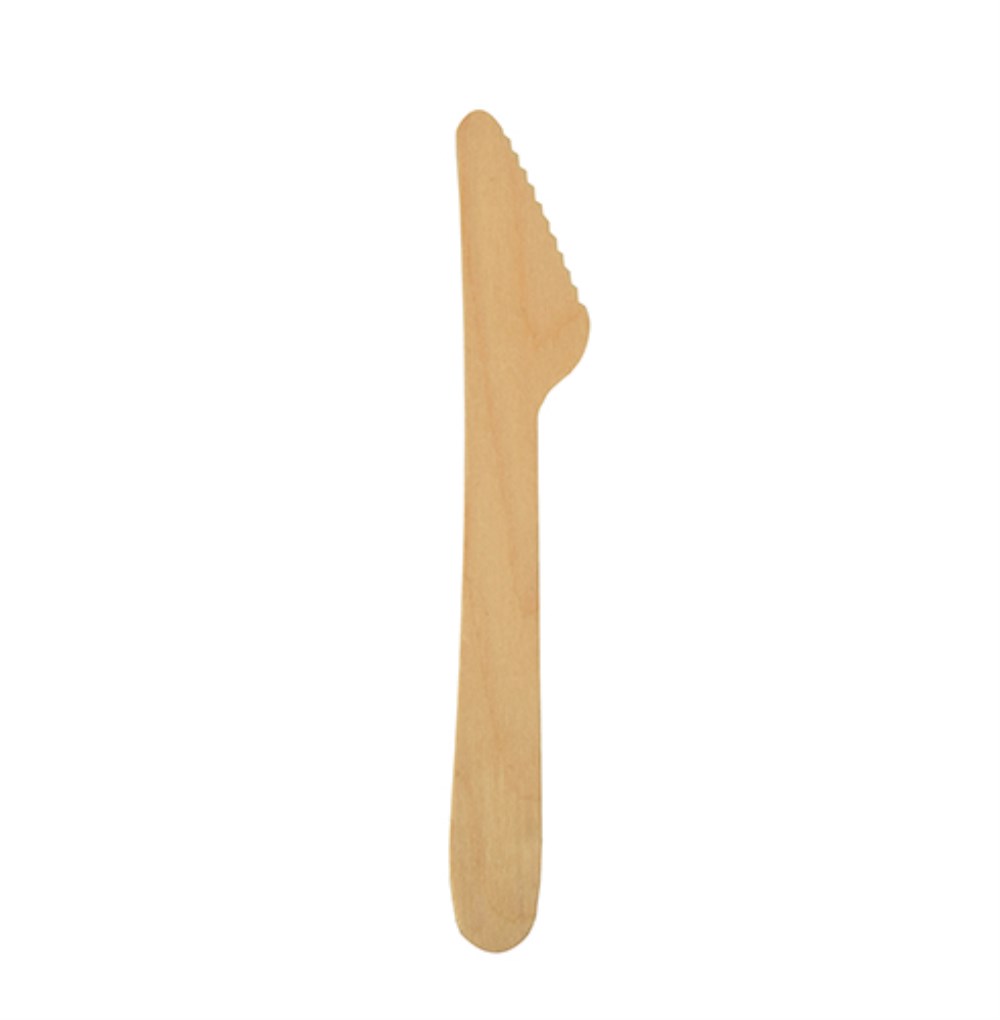 10 Messer, Holz "pure" 16,5 cm