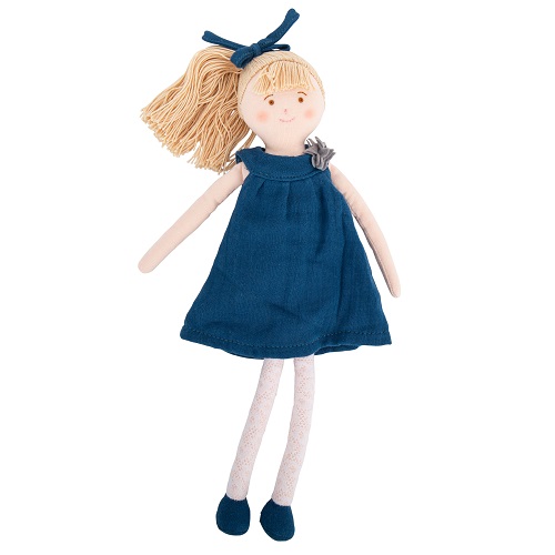 Puppe 30Cm - Natchblau Organic Cotton