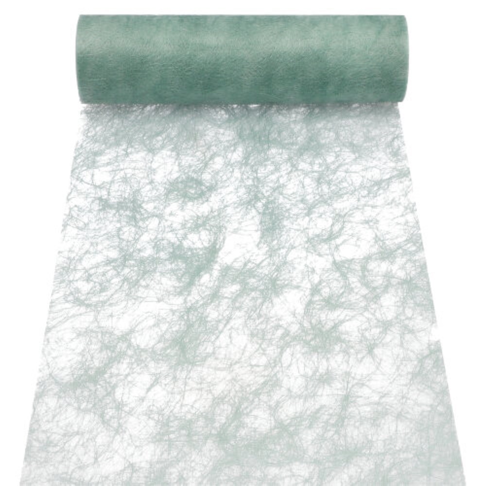Dekoband "Sizoflor" 25 m x 30 cm jadegrün