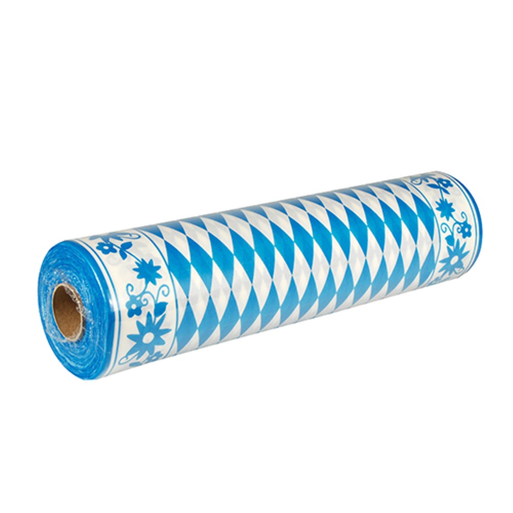 Tischläufer, stoffähnlich, Airlaid 24 m x 40 cm "Bayrisch Blau" Tischläufer, stoffähnlich, Airlaid 24 m x 40 cm "Bayrisch Blau"