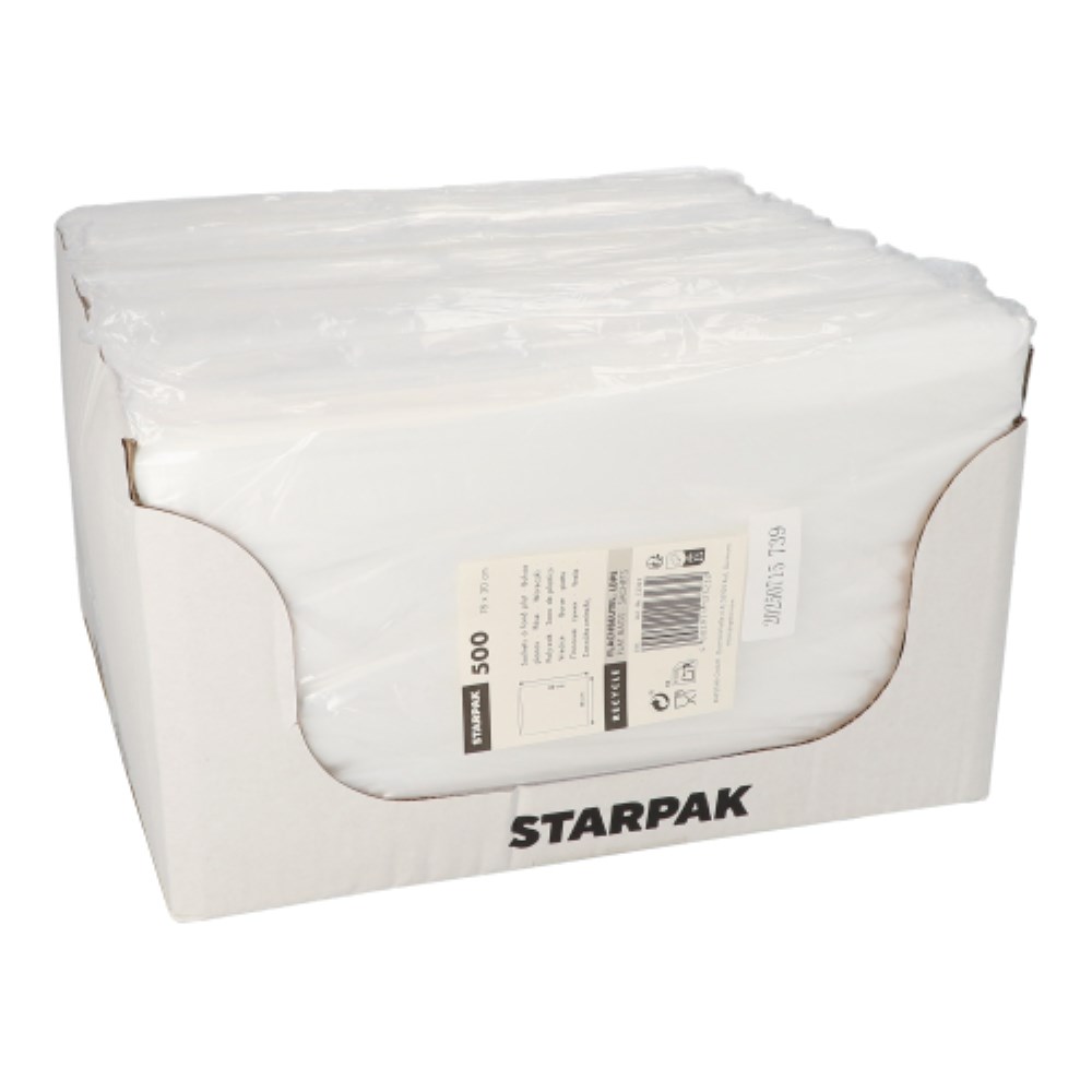 500 Flachbeutel, LDPE 30 cm x 18 cm transparent