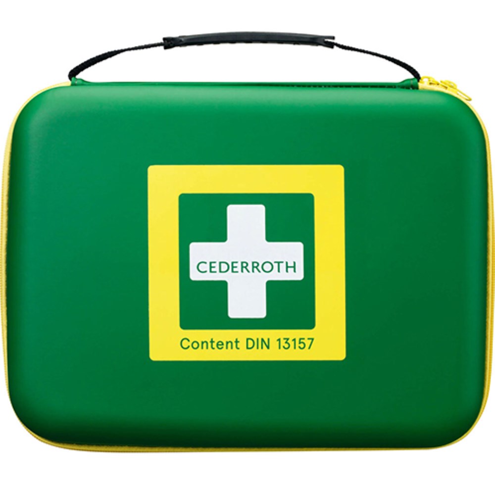 "Cederroth" First Aid Kit Large DIN 13157 26 cm x 31 cm x 8,6 cm grün "Cederroth" First Aid Kit Large DIN 13157 26 cm x 31 cm x 8,6 cm grün