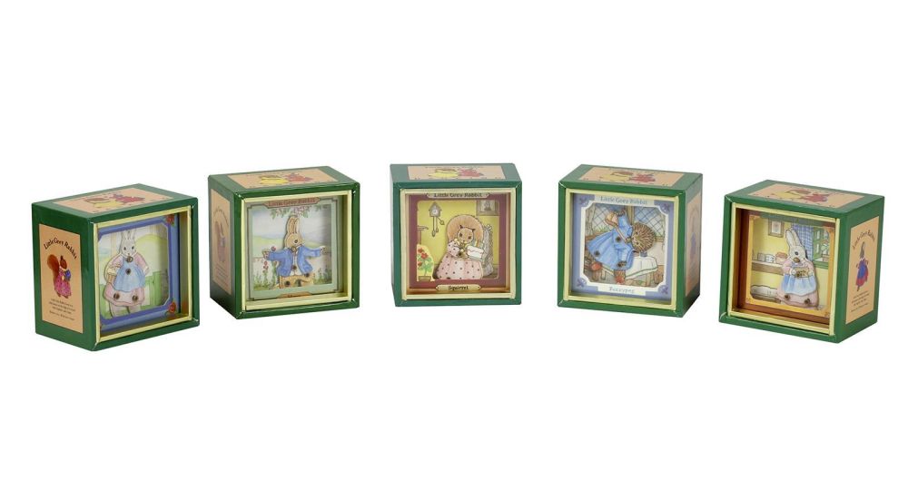 Mini Spieldose Little Grey Rabbit© - Set 5 Pcs