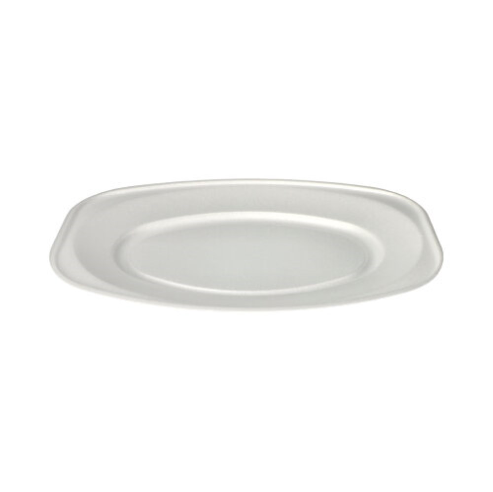 5 Servierplatten, XPS 25 cm x 35 cm weiss laminiert