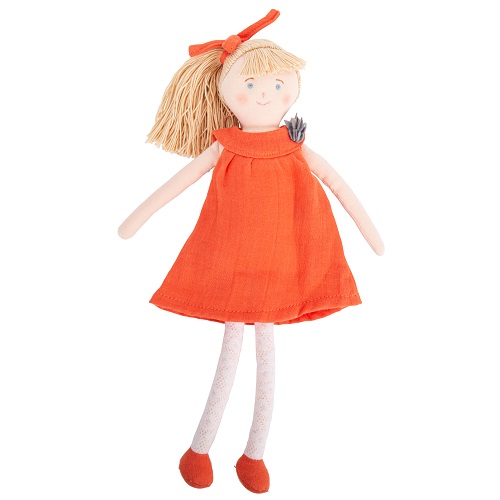 Puppe 30Cm - Orange Organic Cotton