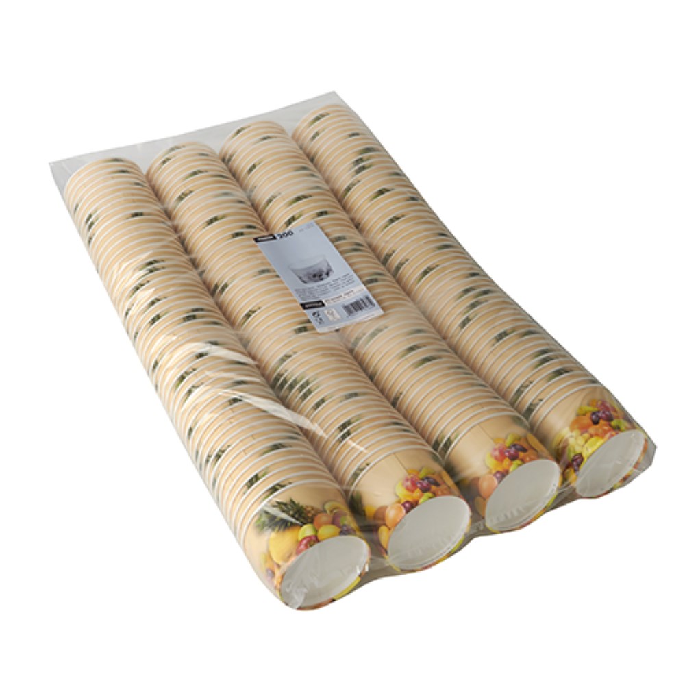 200 Eisbecher, Pappe 125 ml Ø 8 cm · 4,8 cm grün "Triangle"