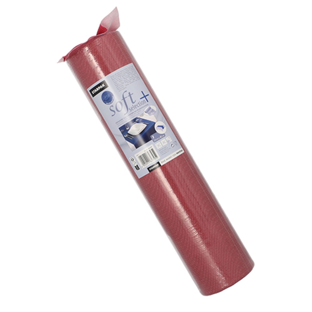 Tischläufer, stoffähnlich, Vlies "soft selection plus" 24 m x 40 cm bordeaux