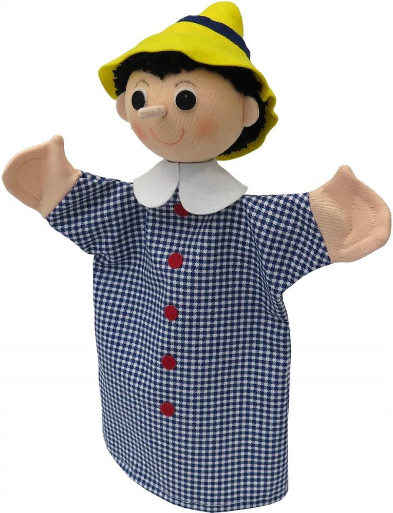 Handpuppe  Pinocchio - Made in Europe - Winterspielzeug