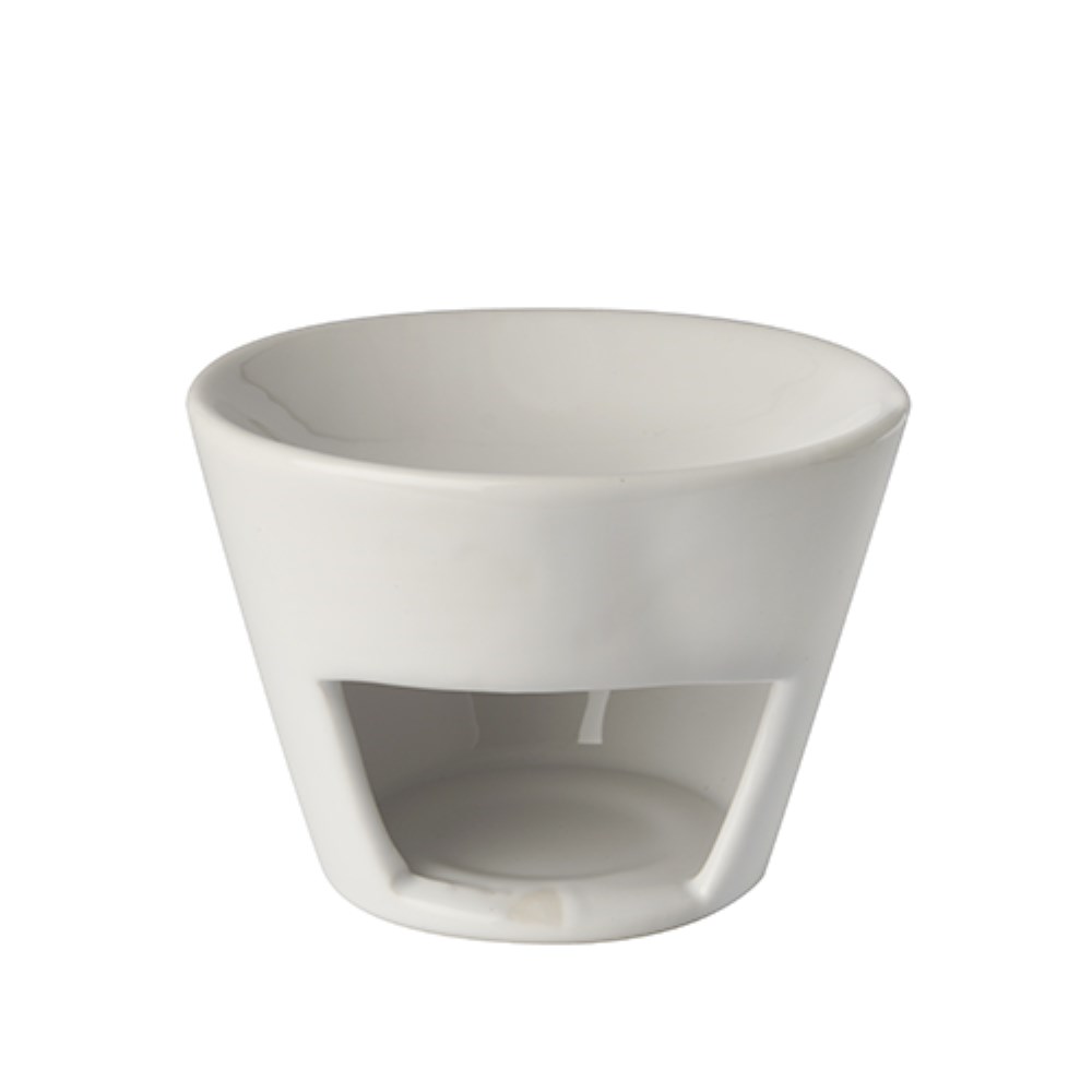 "GALA" Duft Lampe, Keramik Ø 11 cm · 8 cm weiss