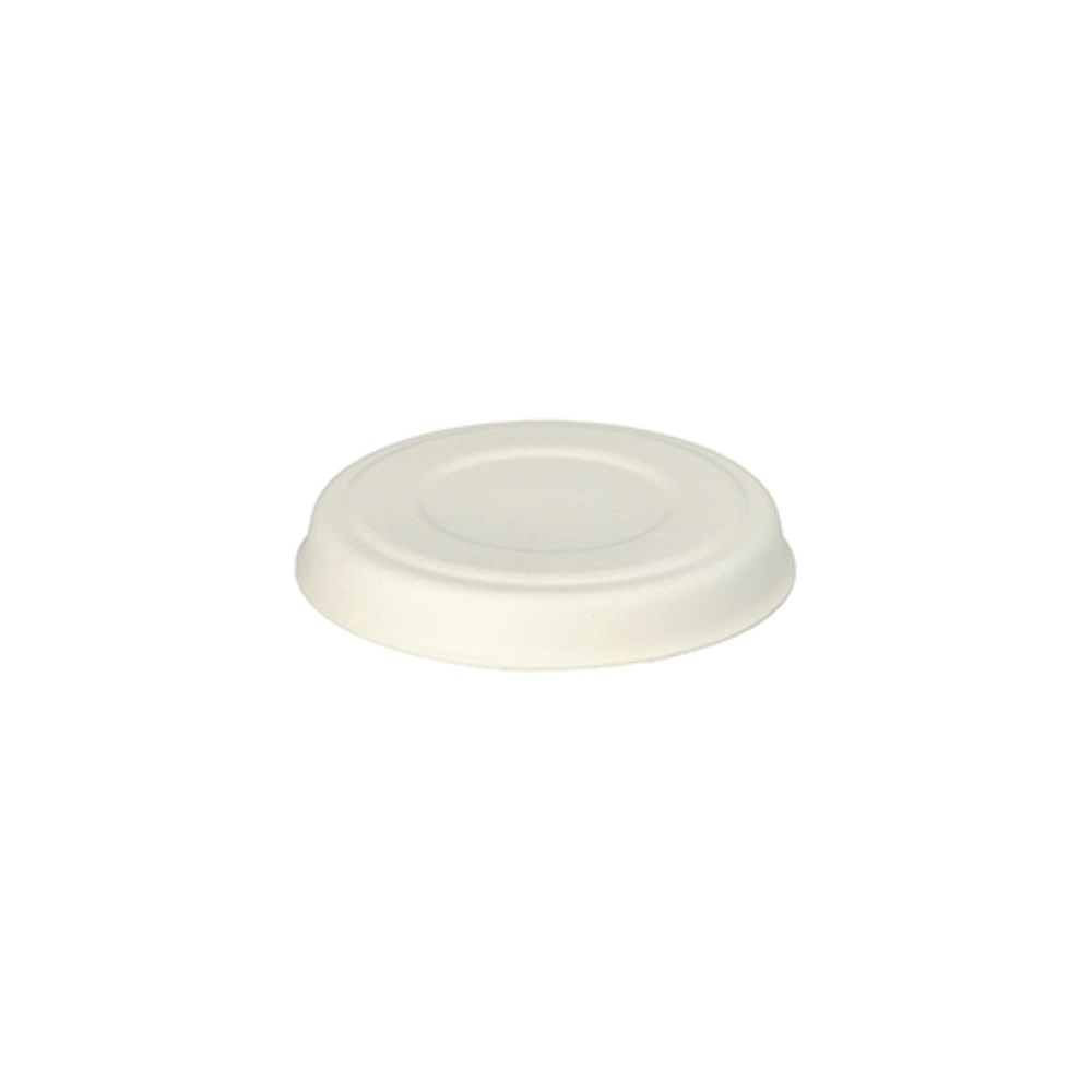 50 Deckel für Dressingschalen Zuckerrohr "pure" Ø 7,5 cm weiss 50 Deckel für Dressingschalen Zuckerrohr "pure" rund Ø 7,5 cm weiss