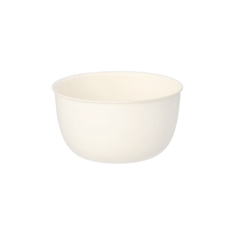 50 Schalen Zuckerrohr "pure" 120 ml Ø 7,2 cm · 4 cm weiss "Cella"