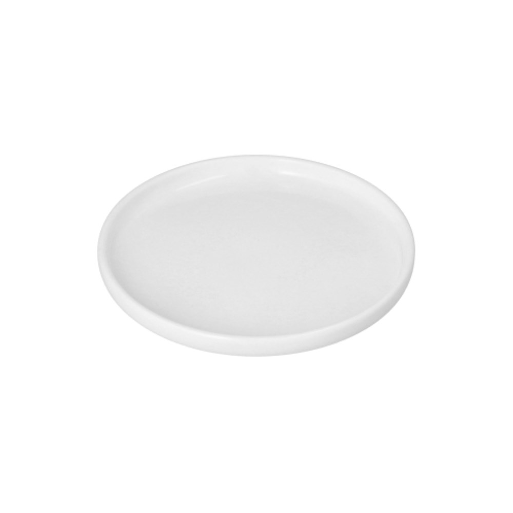 Teller Porzellan rund Ø 12 cm · 1,2 cm weiss "Ano"
