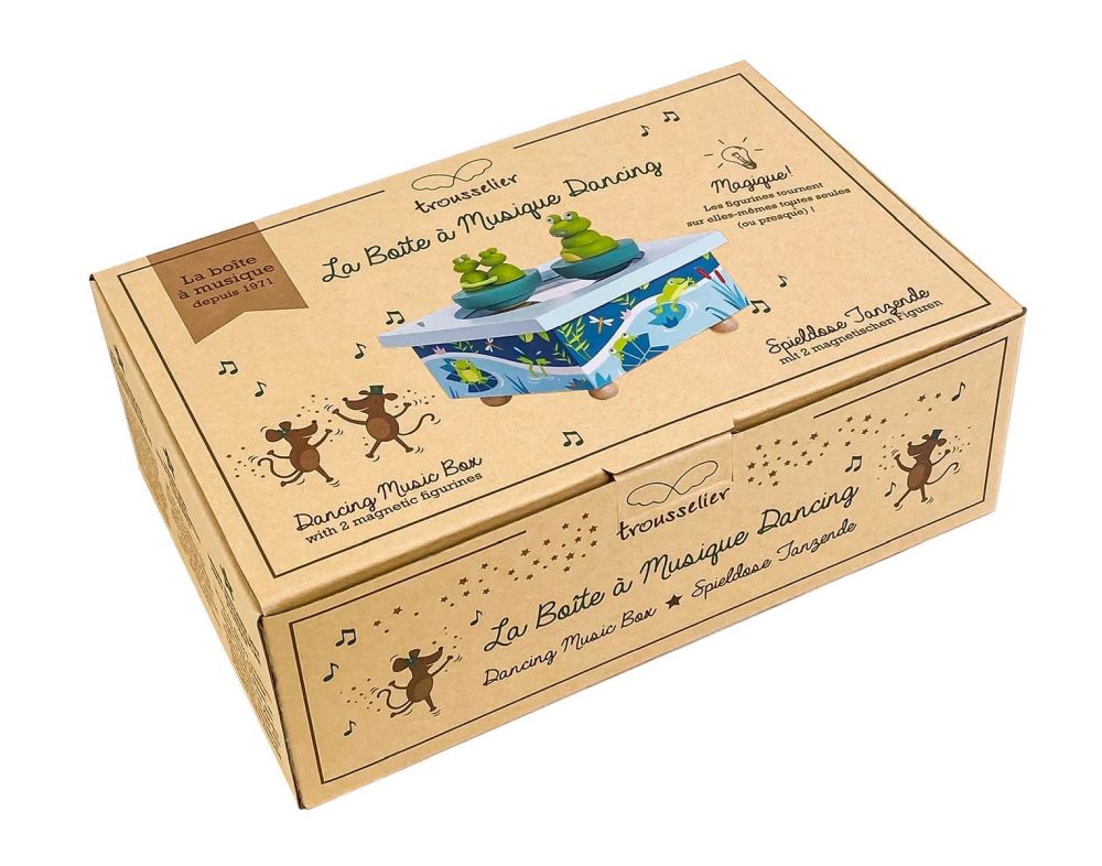 Spieldose Tanzende Frösche