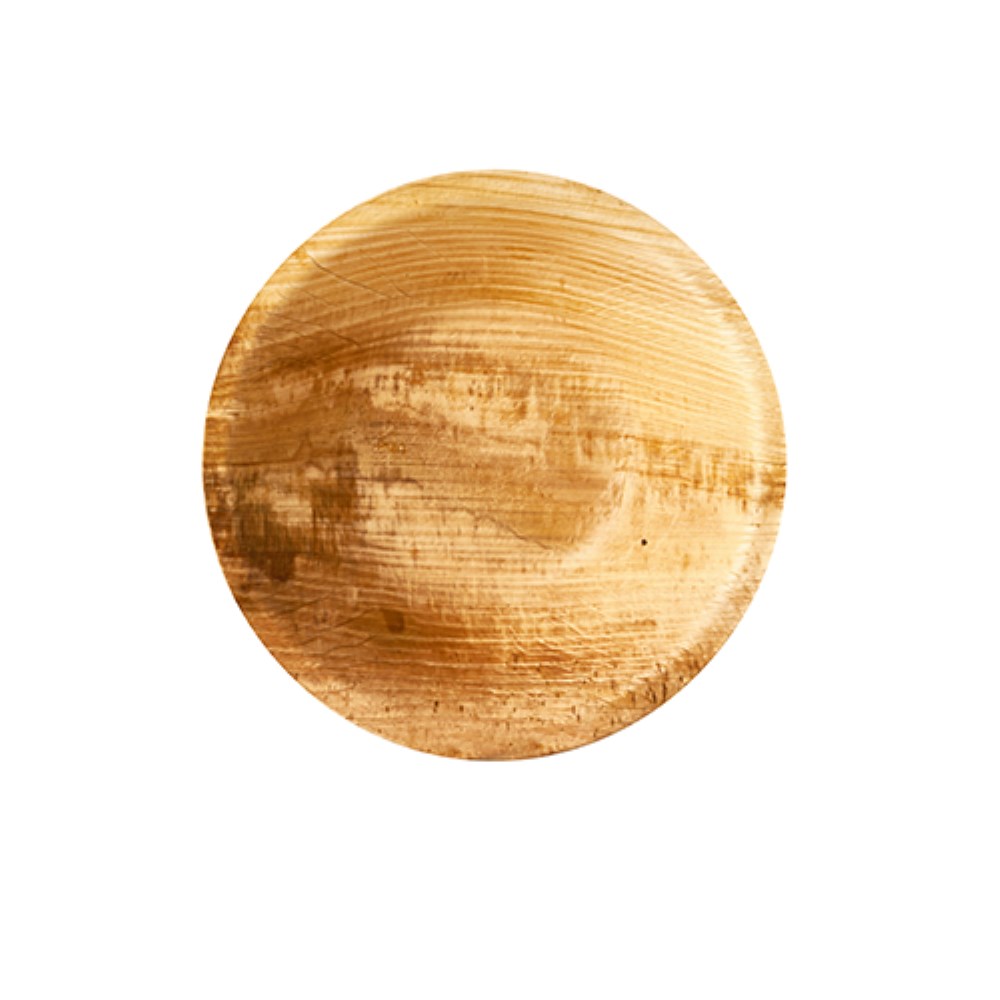 25 Schalen, Palmblatt "pure" rund 200 ml Ø 13 cm · 3 cm 25 Schalen, Palmblatt "pure" rund 200 ml Ø 13 cm · 3 cm