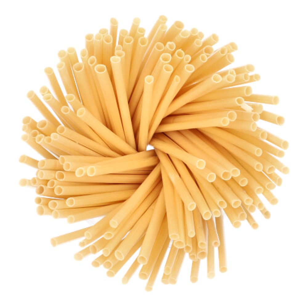 250 Cocktail Trinkhalme, Stroh "pure" Ø 4 mm · 15 cm