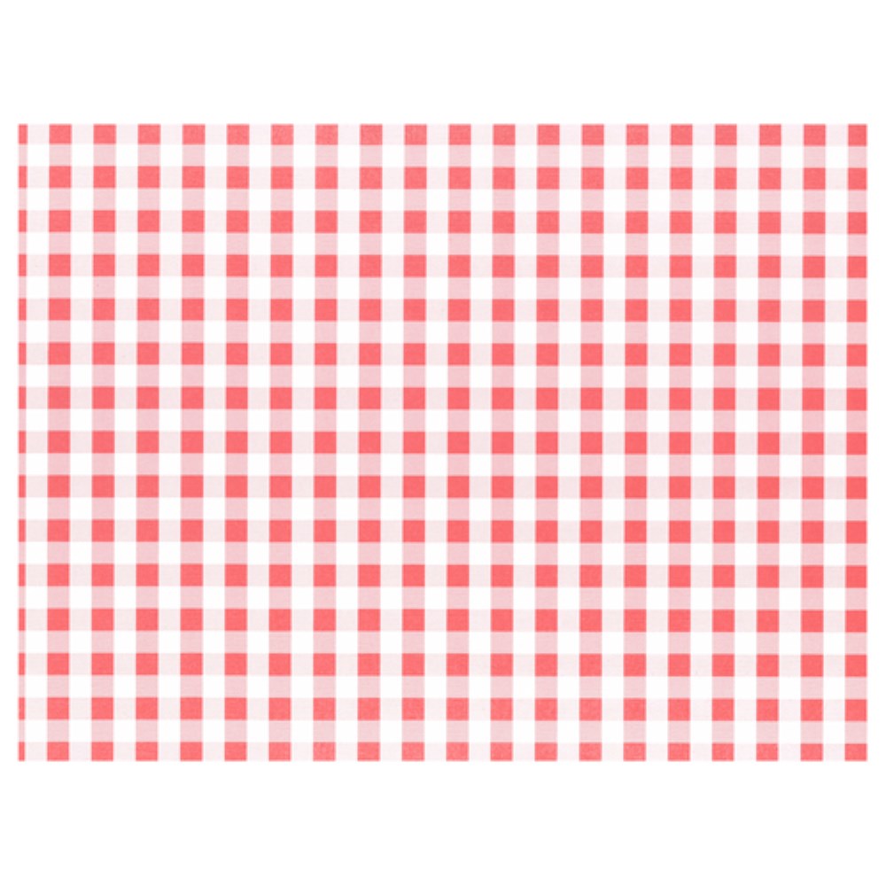 100 Tischsets, Papier 30 cm x 40 cm rot "Vichy Karo" 100 Tischsets, Papier 30 cm x 40 cm rot "Vichy Karo"