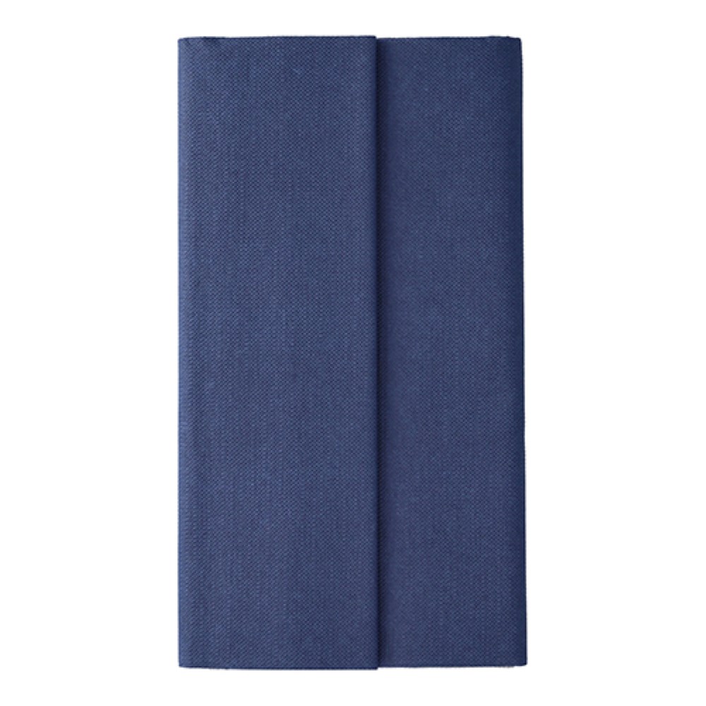 Tischdecke, Tissue "ROYAL Collection" 120 cm x 180 cm dunkelblau