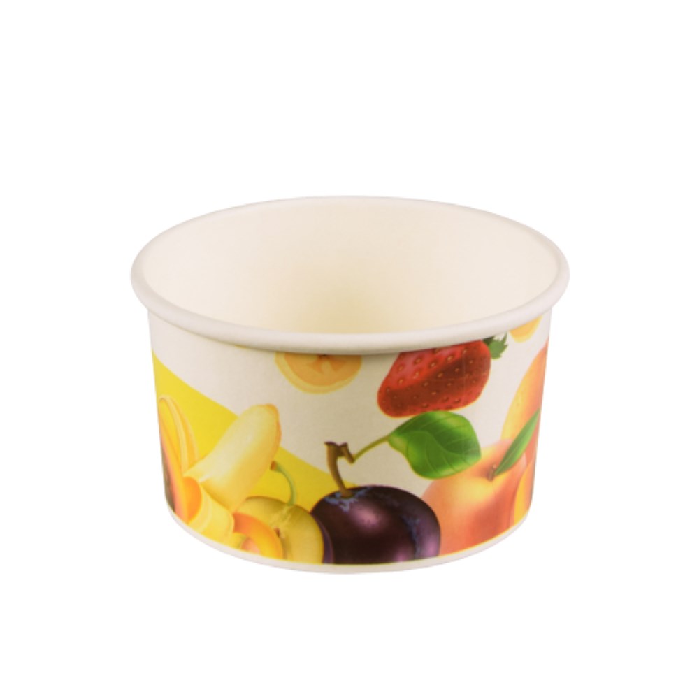 50 Eisbecher, Pappe 150 ml Ø 8,6 cm · 5,2 cm grün "Icelove"