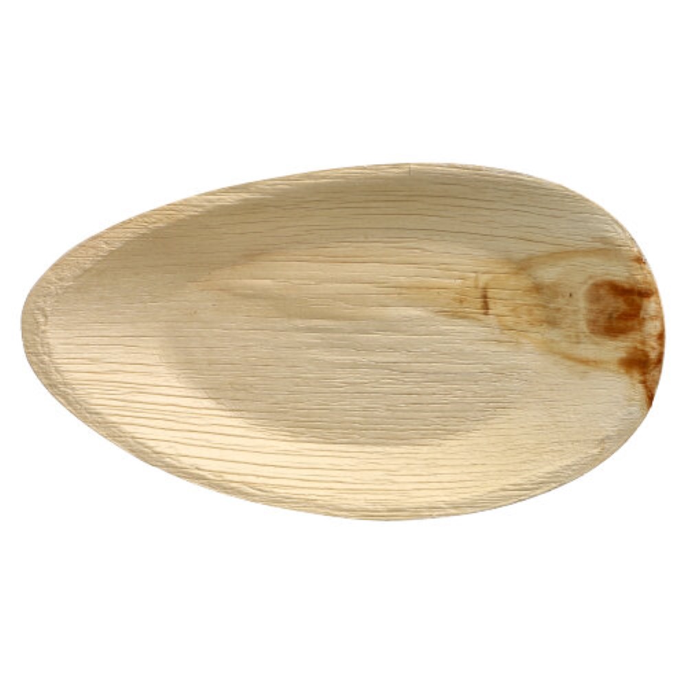 25 Teller, Palmblatt "pure" oval 32 cm x 18 cm x 3 cm