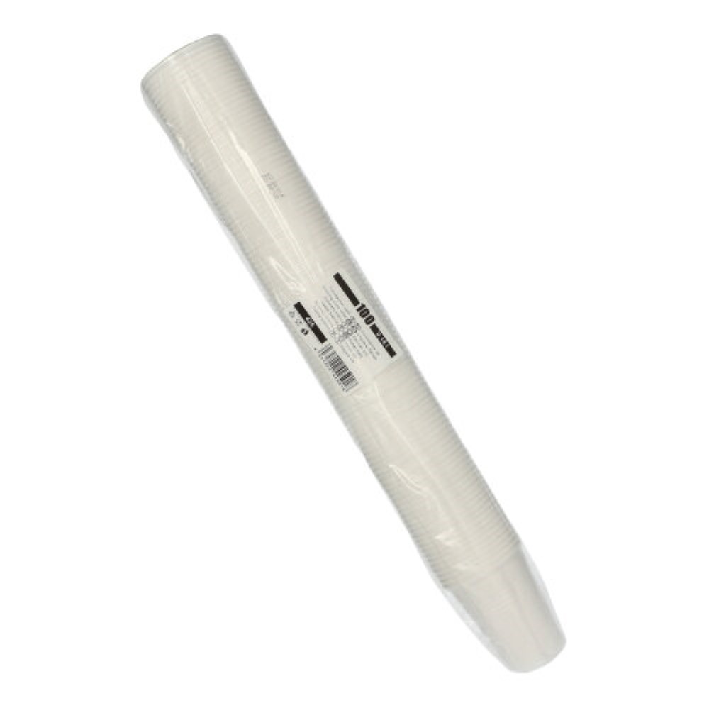 100 Trinkbecher PP 0,18 l Ø 7 cm · 8,6 cm weiss