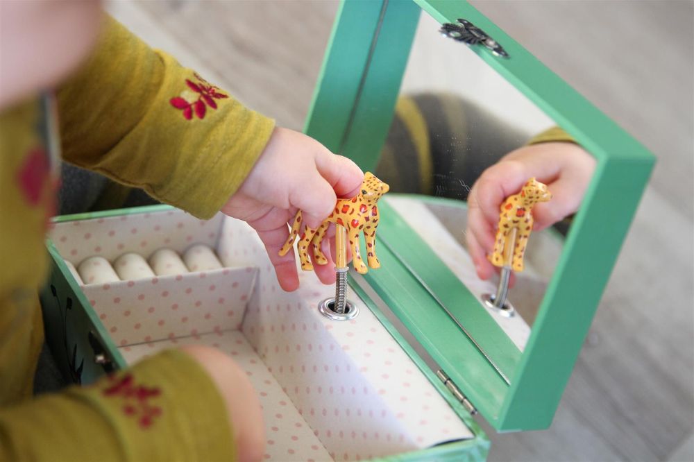 Musical Jewelry Box Savanna