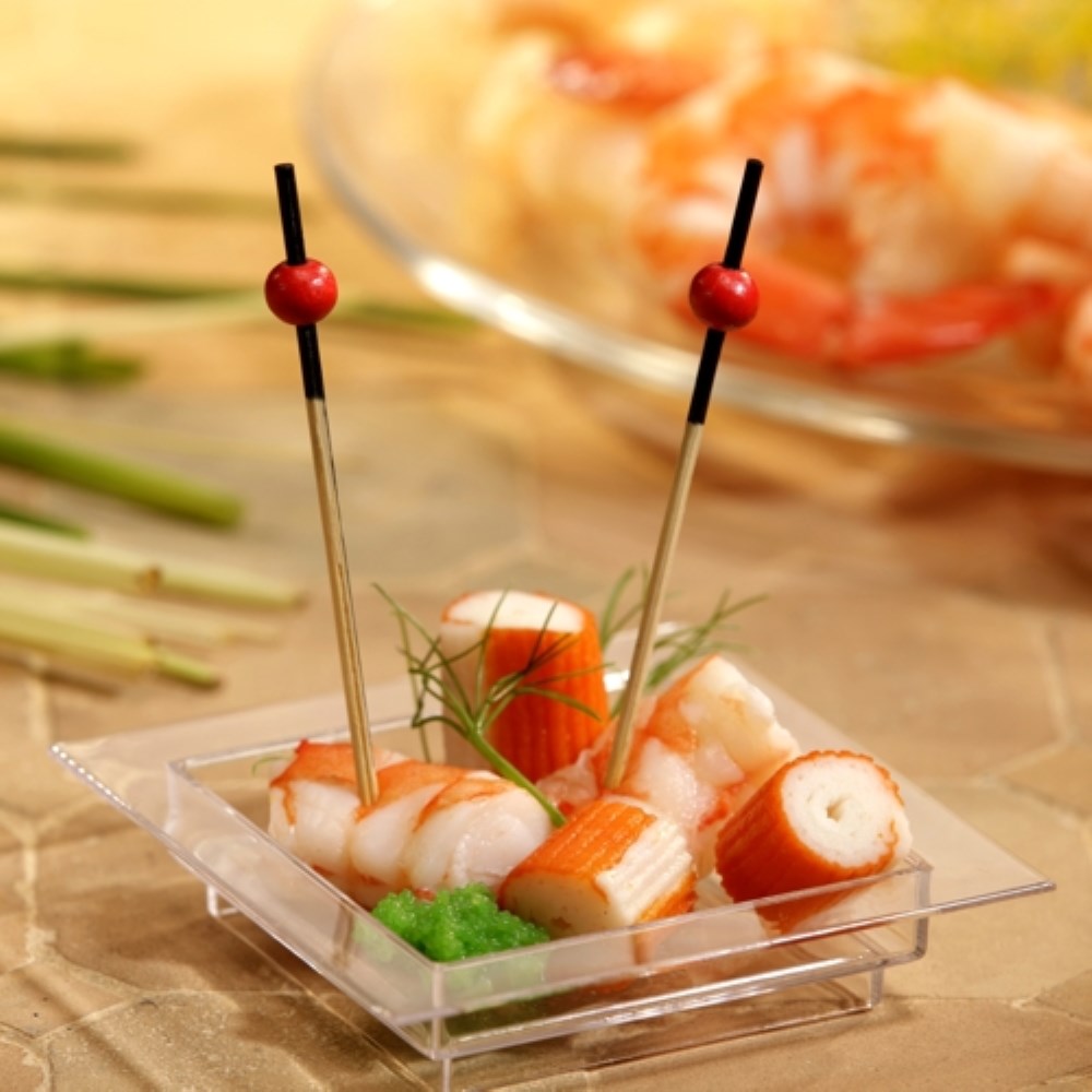 40 Fingerfood - Picker 7 cm "Red Pearl"