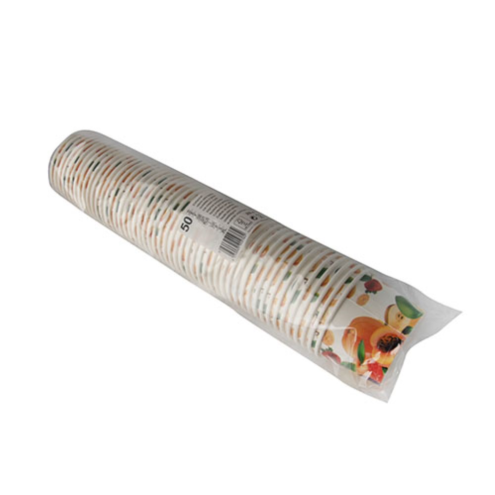 50 Eisbecher, Pappe 250 ml Ø 9,5 cm · 6,2 cm rosa "Icelove"