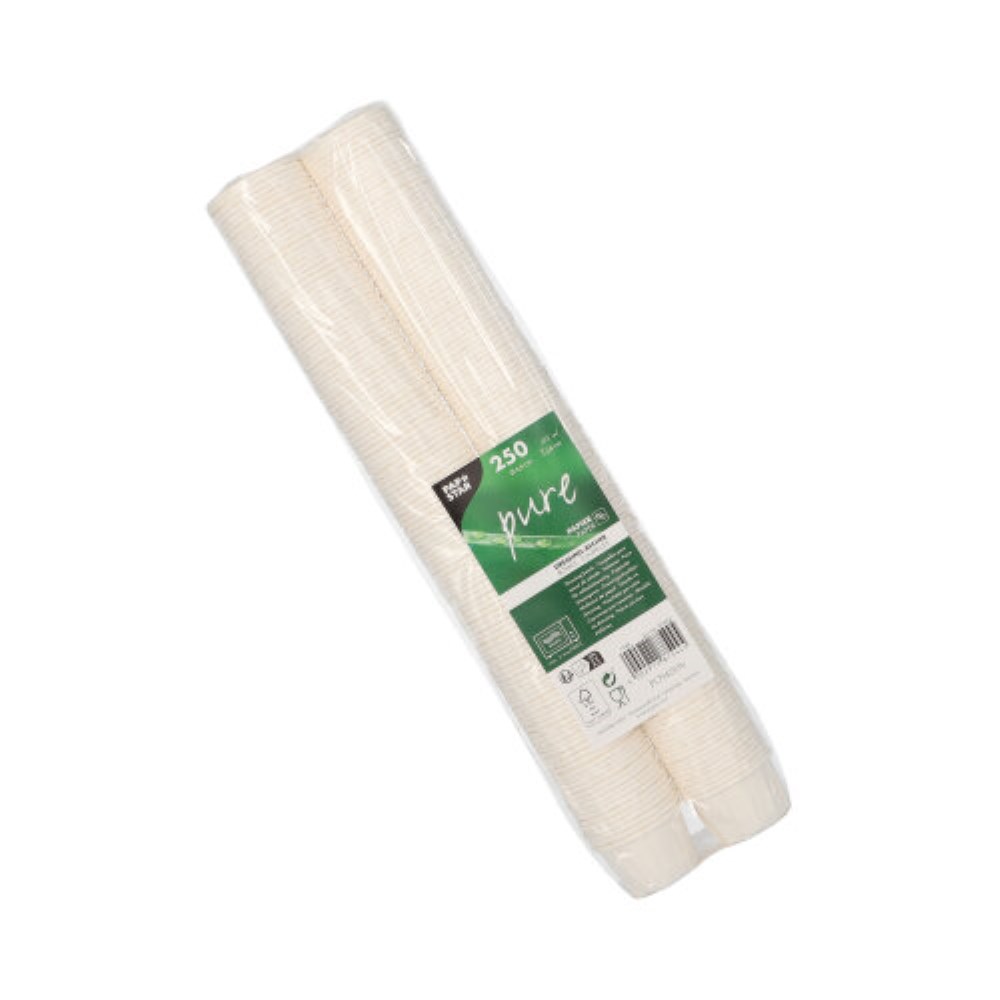 250 Dressingbecher, Papier "pure" 25 ml Ø 4,4 cm · 2,8 cm weiss