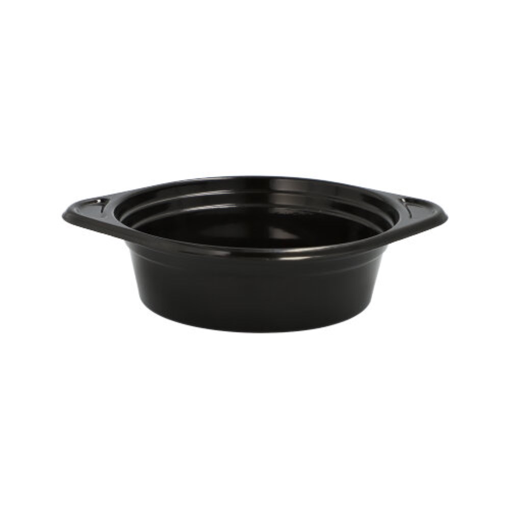 12 Mehrweg-Suppenschalen PP 500 ml Ø 15,6 cm · 4,5 cm schwarz