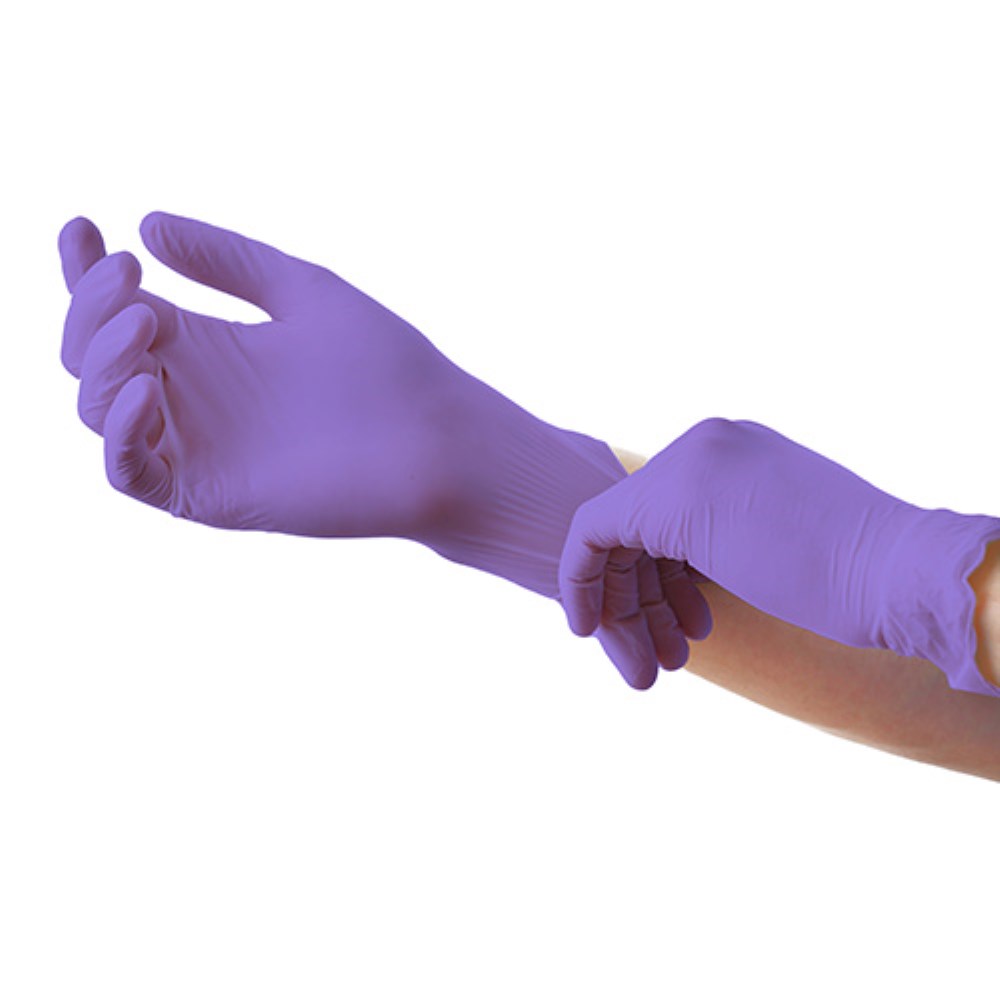 100 "Medi-Inn Classic" Handschuhe, Nitril puderfrei lila "Nitril Purple" Größe: XL