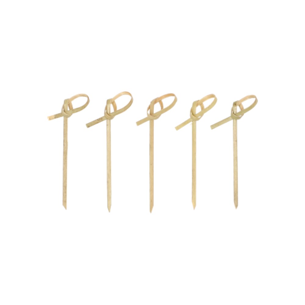 40 Fingerfood - Picker "pure" 6 cm "Knoten"