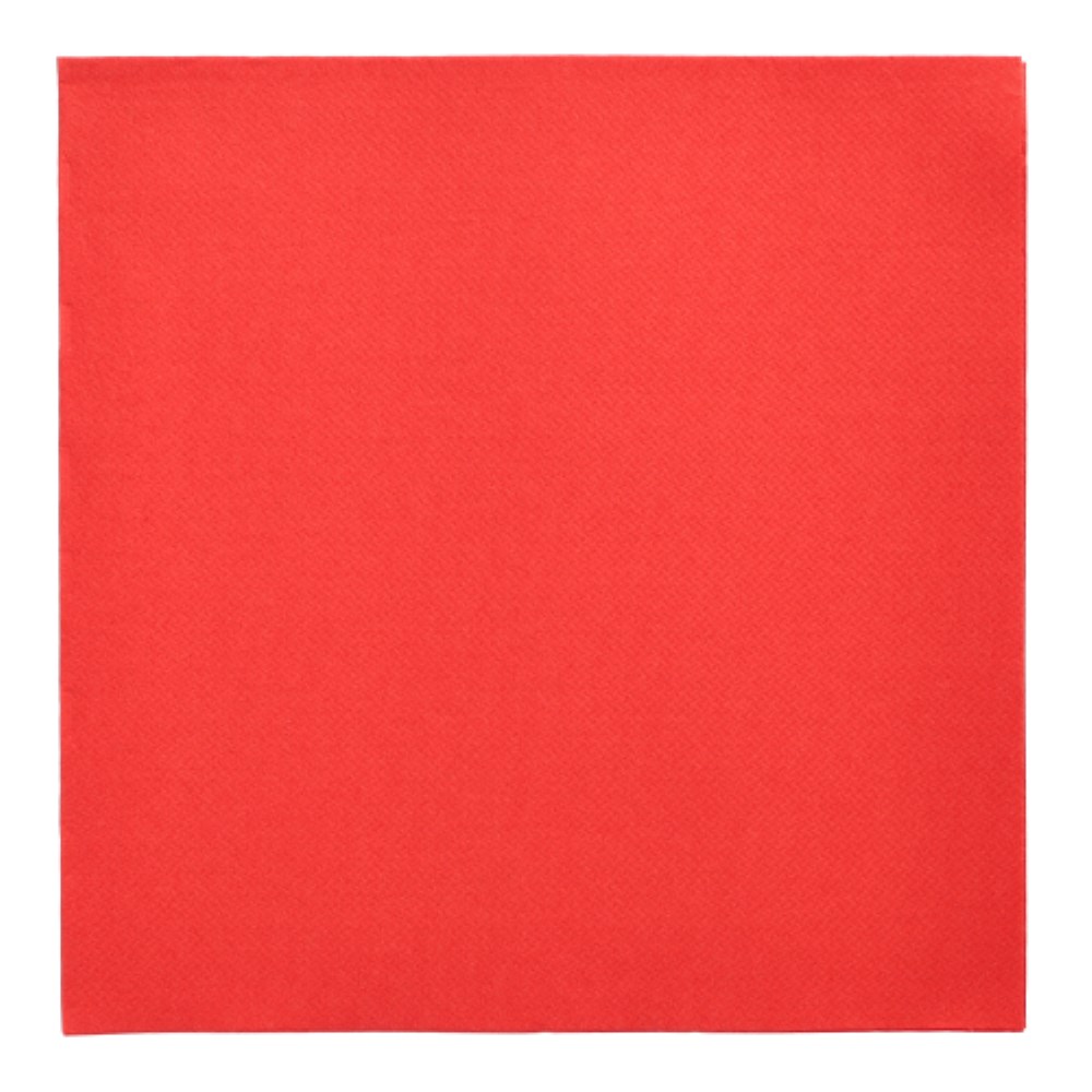 20 Servietten "ROYAL Collection" 1/4-Falz 40 cm x 40 cm rot
