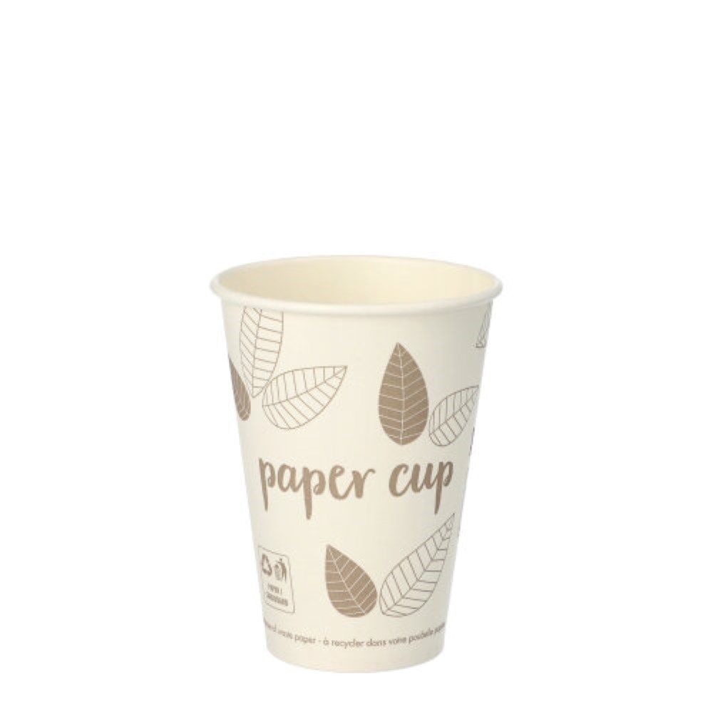 80 Trinkbecher, Pappe "pure" 0,18 l Ø 7 cm · 9,2 cm "ZERO"
