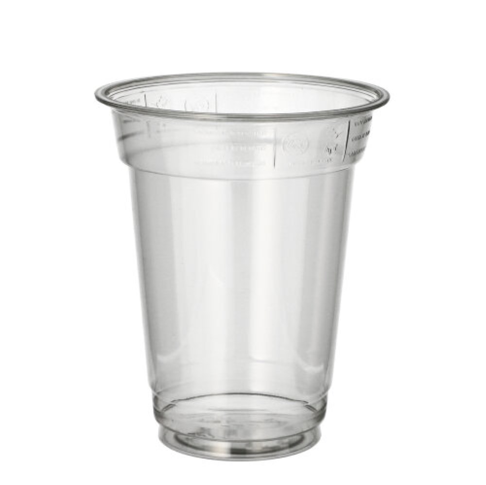 50 Trinkbecher "Hurricane", PET 0,3 l Ø 9,5 cm · 11,7 cm glasklar