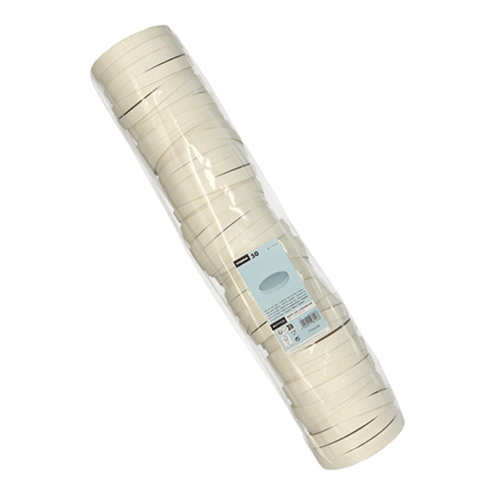 50 Deckel für Suppenbecher, Pappe "To Go" Ø 11,8 cm weiss