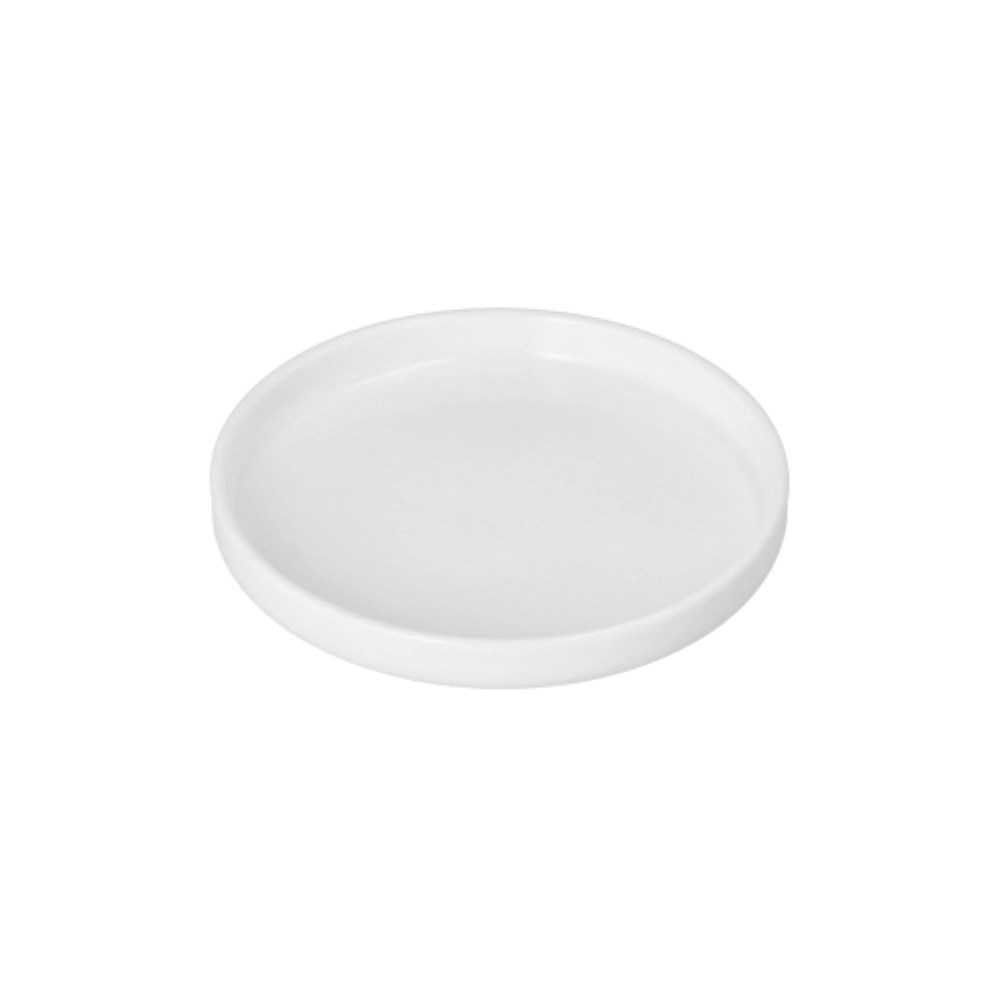 Teller Porzellan rund Ø 9 cm · 1,2 cm weiss "Ano"