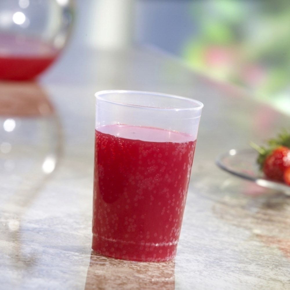 25 Mehrweg-Trinkbecher PP 0,3 l Ø 7,8 cm · 11,8 cm transluzent