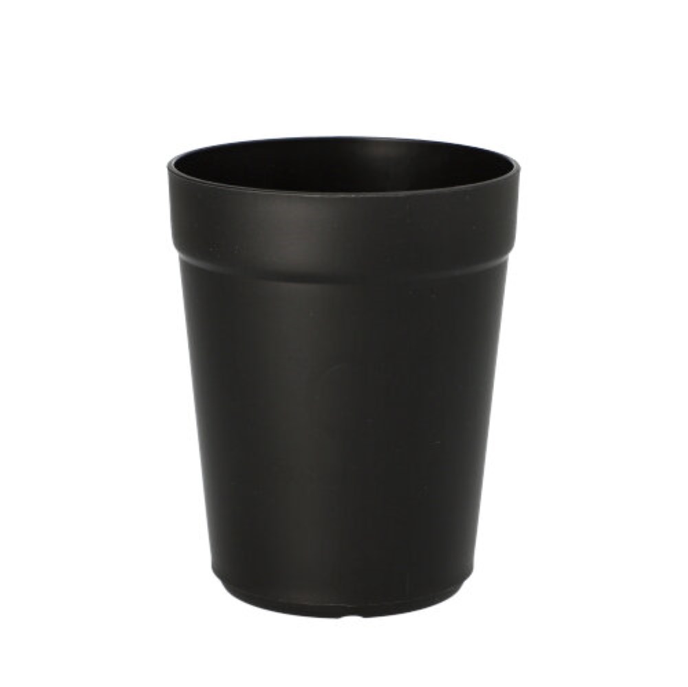 24 "Circulware" Mehrweg-Trinkbecher PP 0,3 l Ø 8 cm · 10 cm schwarz
