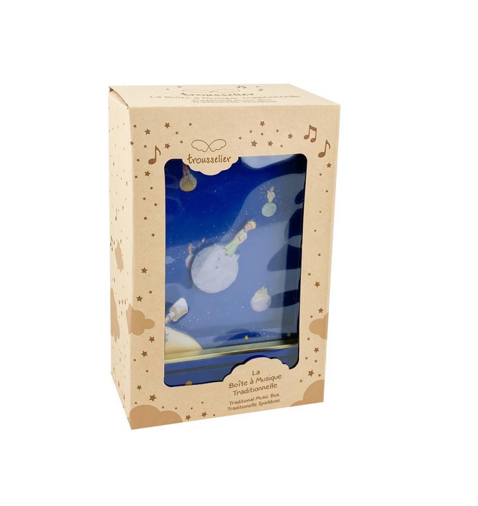 Spieldose Kleiner Prinz© Magnet Blau Gross