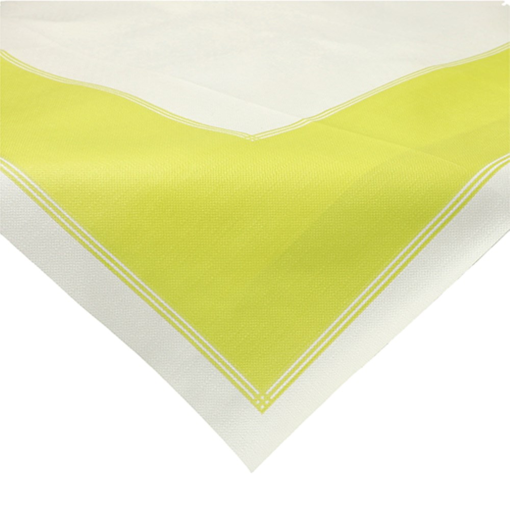 20 Mitteldecken, stoffähnlich, Vlies "soft selection plus" 80 cm x 80 cm limonengrün "Frame" 20 Mitteldecken, stoffähnlich, Vlies "soft selection plus" 80 cm x 80 cm limonengrün "Frame"