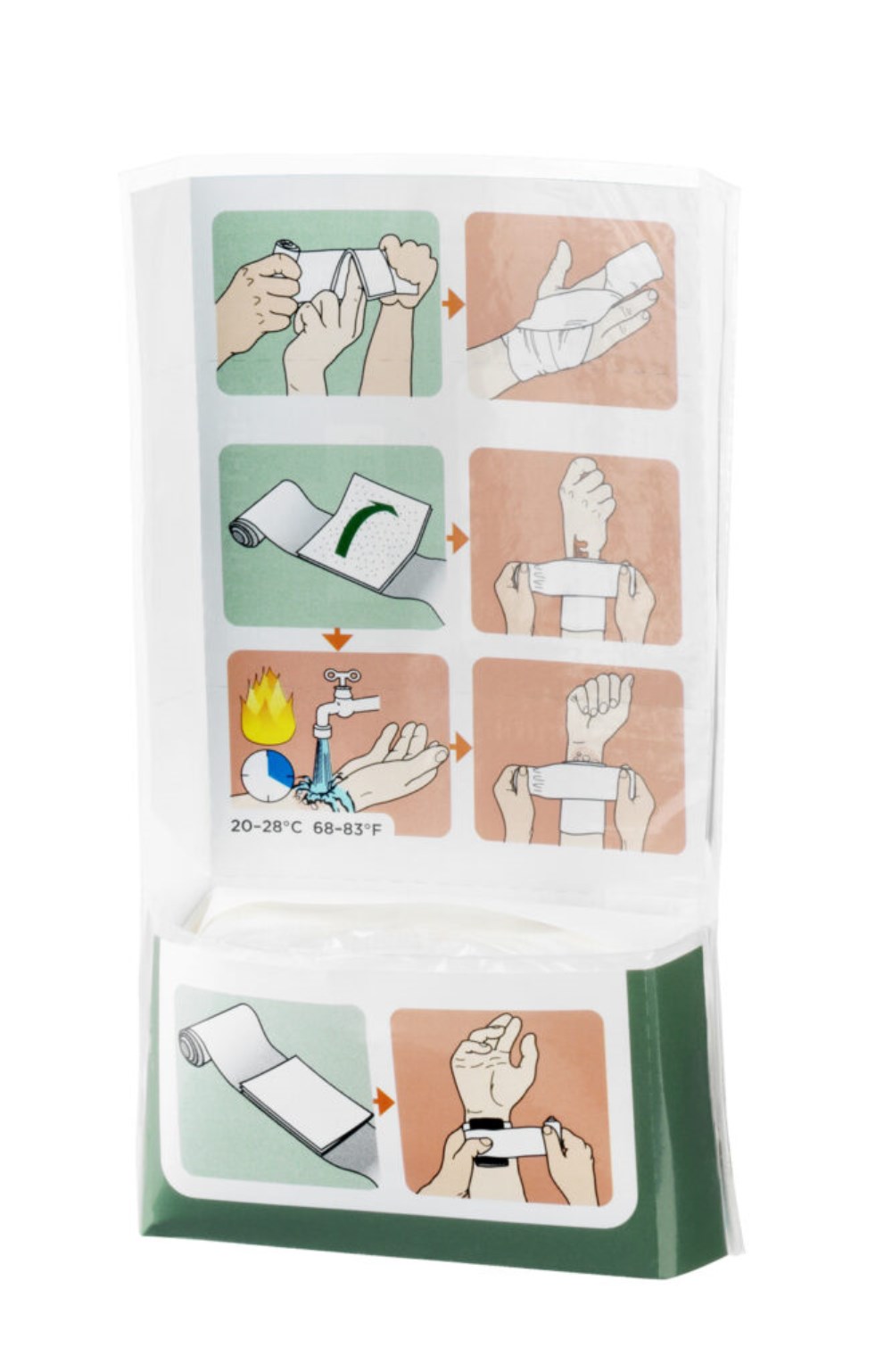"Cederroth" 4 in 1 Blutstiller "mini" Wundverband Set "Cederroth" 4 in 1 Blutstiller "mini" Wundverband Set