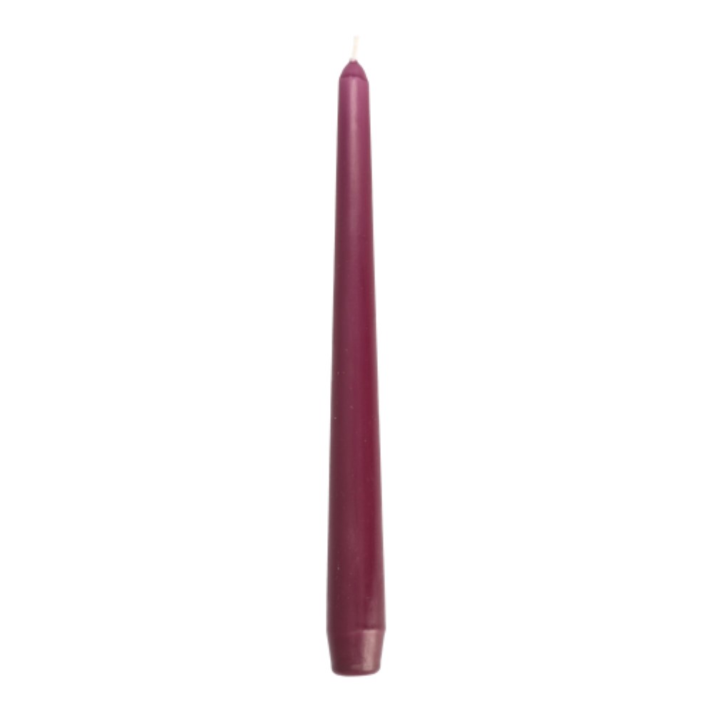 50 Leuchterkerzen Ø 2,2 cm · 25 cm violett