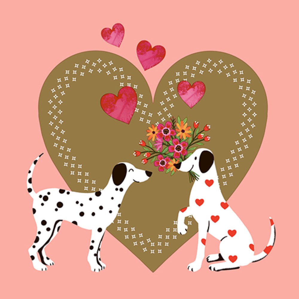 20 Servietten, 3-lagig 1/4-Falz 33 cm x 33 cm "Heart of Gold"