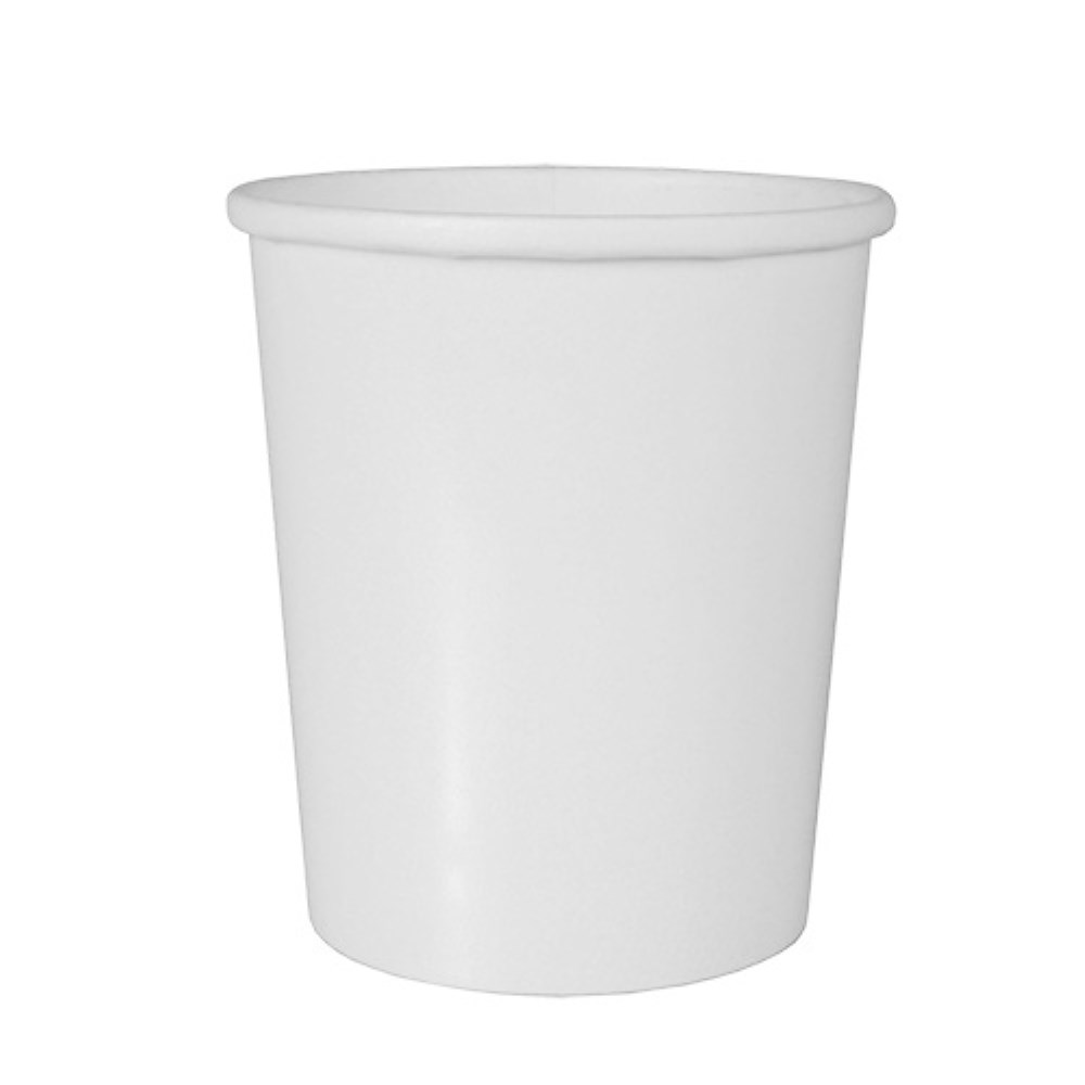 50 Suppenbecher, Pappe "To Go" 770 ml Ø 11,8 cm · 10,5 cm weiss