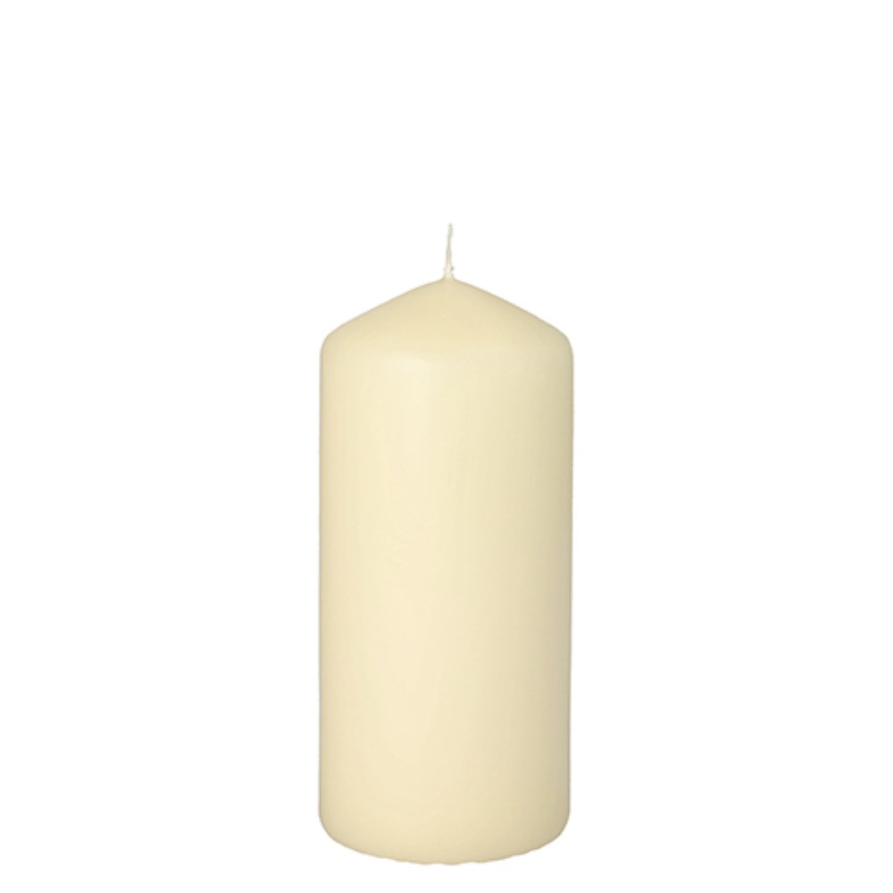 Stumpenkerze Ø 60 mm · 130 mm creme