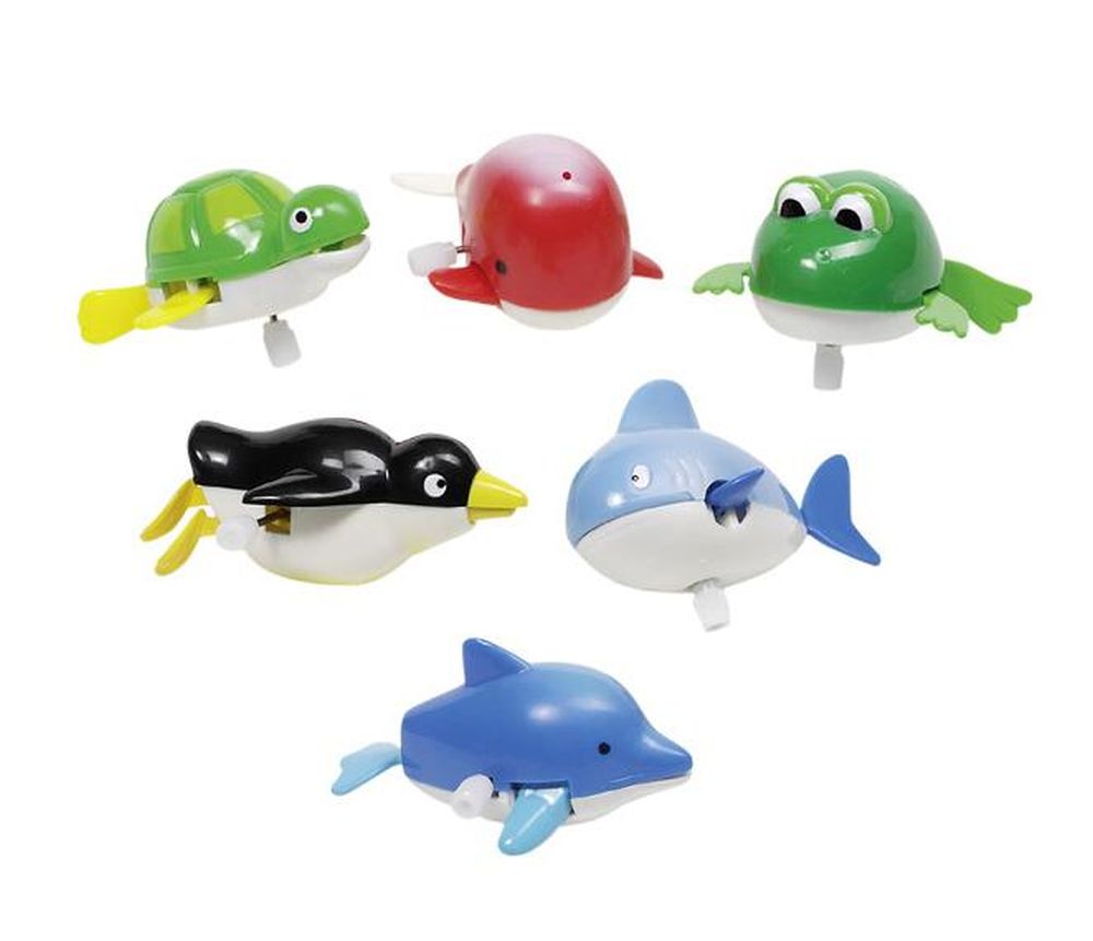 SCHWIMMENDE TIERE - Badewannenspielzeug - Aufziehspielzeug - kleines Geschenk