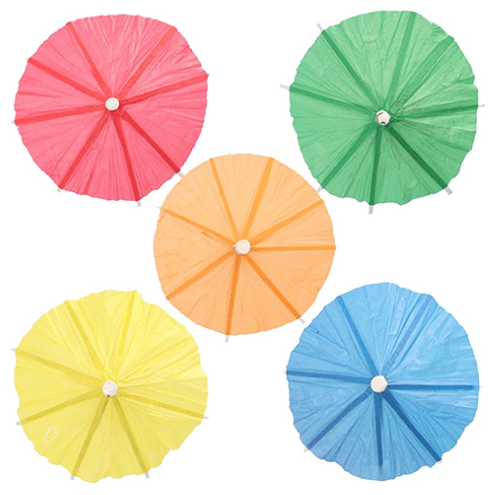 144 Deko-Picker 10 cm farbig sortiert "Eisschirmchen uni" 144 Deko-Picker 10 cm farbig sortiert "Eisschirmchen uni"