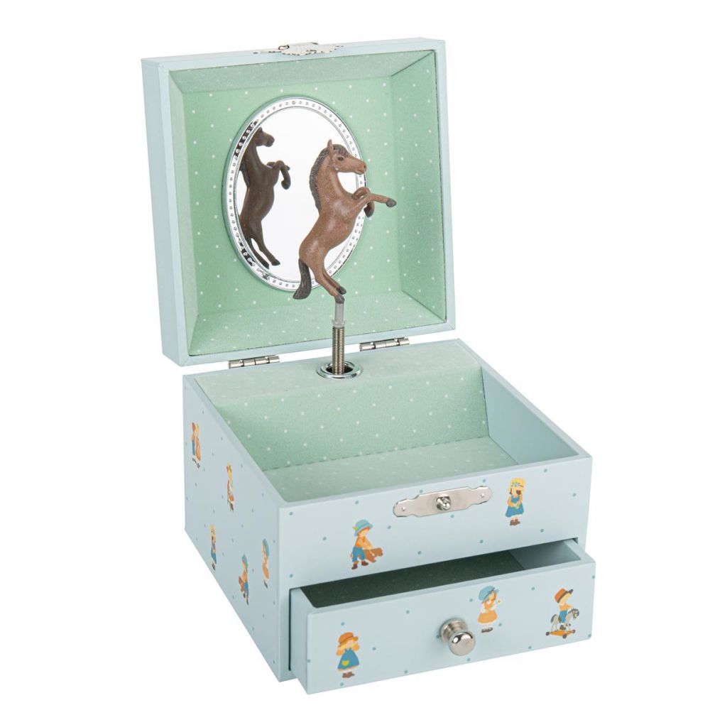 Spieldose Horse - Children Memories  Jeanne Lagarde©